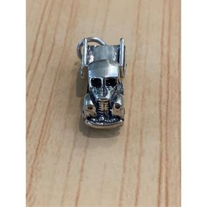 .925 Vintage Moveable Truck Sterling Silver Jewelry Charm